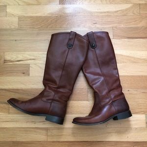 Brown Frye Melissa II boots